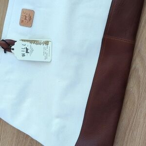 Will Leather Goods Large Canvas Tote